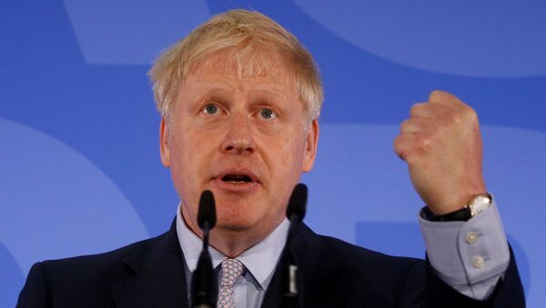 El exalcalde de Londres y ministro de Exteriores británico, Boris Johnson - Sputnik Mundo