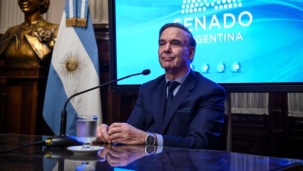 El candidato a la vicepresidencia de Argentina por el frente Juntos por el Cambio, Miguel Ángel Pichetto - Sputnik Mundo