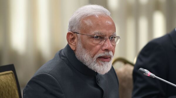 Narendra Modi, primer ministro de la India - Sputnik Mundo