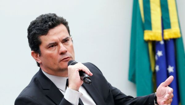 Sérgio Moro, ministro de Justicia de Brasil (archivo) - Sputnik Mundo
