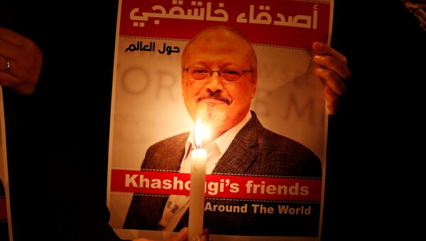 Un retrato del periodista saudí Jamal Khashoggi - Sputnik Mundo