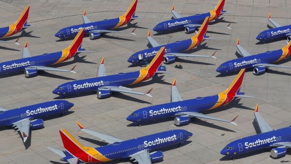 Los aviones Boeing 737 Max de Southwest Airlines  - Sputnik Mundo