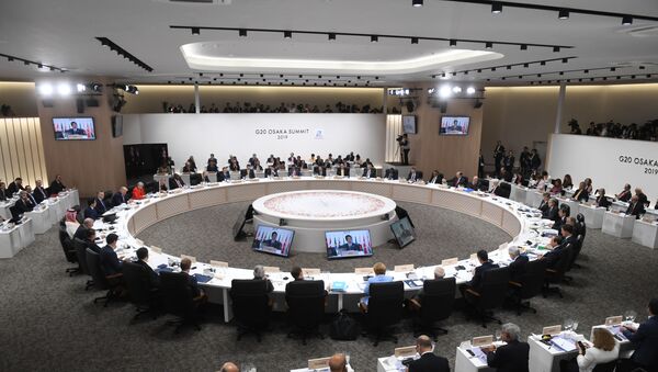 La cumbre el G20 en Osaka, Japón - Sputnik Mundo