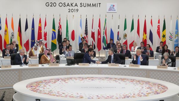 La cumbre del G20 en Osaka - Sputnik Mundo