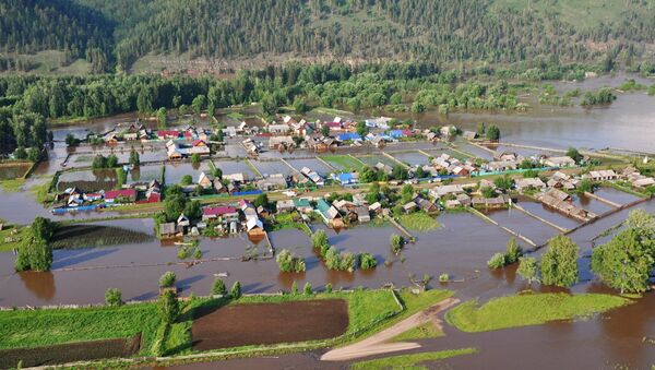 Inundaciones en Siberia - Sputnik Mundo