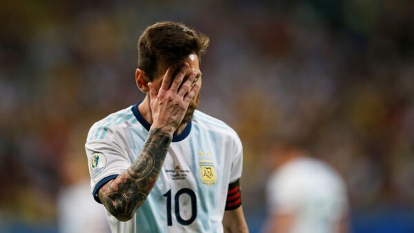 Lionel Messi, capitán de la selección argentina - Sputnik Mundo
