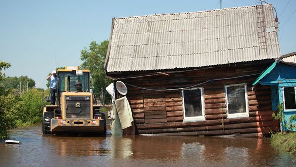 Inundaciones en la región rusa de Irkutsk - Sputnik Mundo