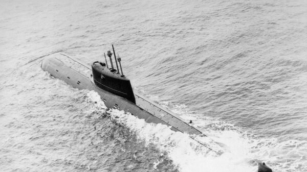 El submarino Komsomolets en 1986 - Sputnik Mundo