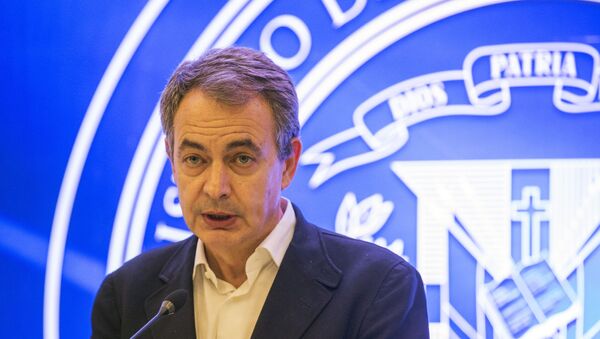 Expresidente del Gobierno español José Luis Rodríguez Zapatero - Sputnik Mundo