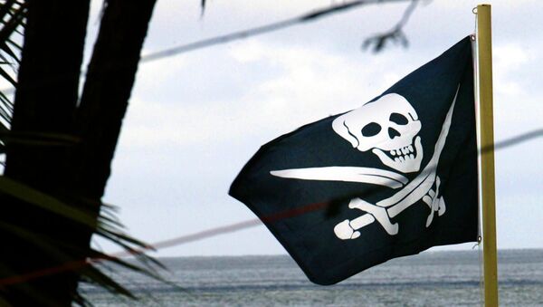 Una bandera pirata (imagen referencial) - Sputnik Mundo