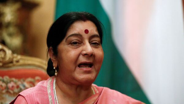 Sushma Swaraj, exministra de Exteriores de la India - Sputnik Mundo