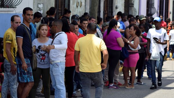Migrantes centroamericanos en Tapachula, México - Sputnik Mundo
