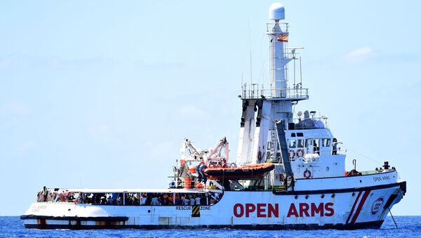 Open Arms, el barco de rescate español - Sputnik Mundo