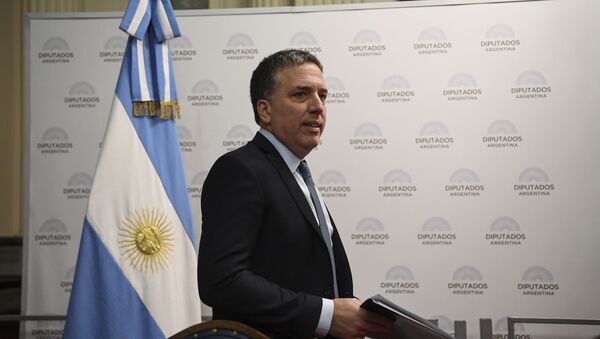 Nicolás Dujovne, ministro de Hacienda de la Argentina - Sputnik Mundo