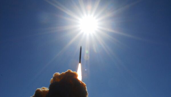 Prueba de la defensa antimisiles de EEUU - Sputnik Mundo