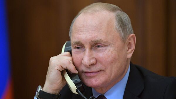 El presidente Ruso, Vladímir Putin - Sputnik Mundo