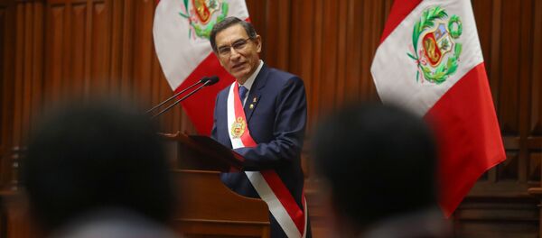Martín Vizcarra, presidente de Perú Martín Vizcarra, presidente de Perú - Sputnik Mundo