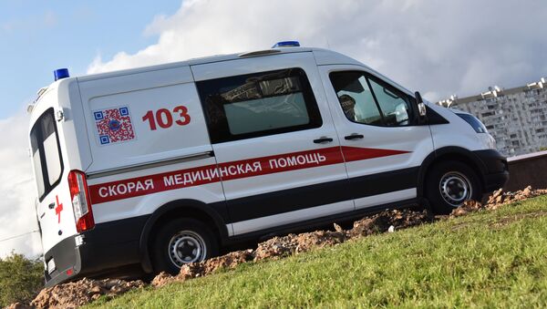 Un coche de Ambulancia de Moscú - Sputnik Mundo
