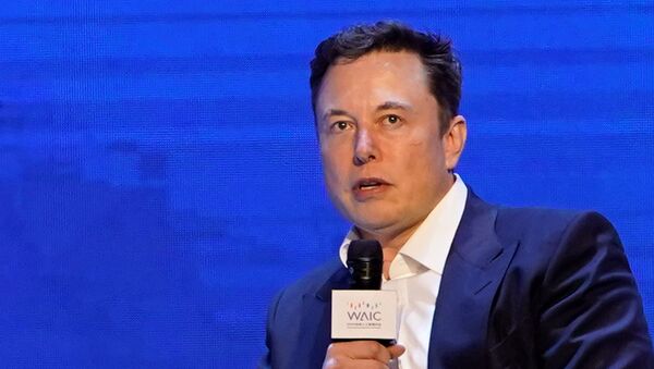 Elon Musk, CEO de Tesla, asiste a la Conferencia Mundial de Inteligencia Artificial en Shanghái - Sputnik Mundo