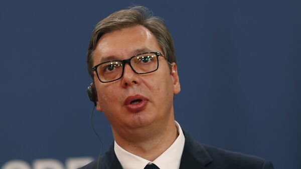 Aleksandar Vucic, presidente serbio - Sputnik Mundo