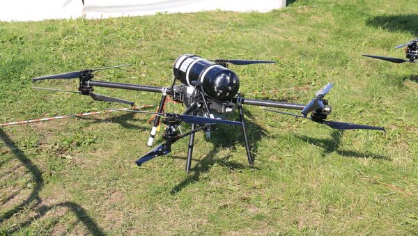 Un dron que propulsado por hidrógeno - Sputnik Mundo