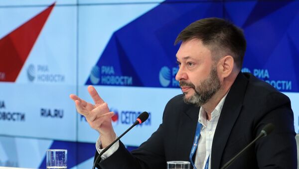 El jefe del portal RIA Novosti Ukraina, Kiril Vishinski - Sputnik Mundo
