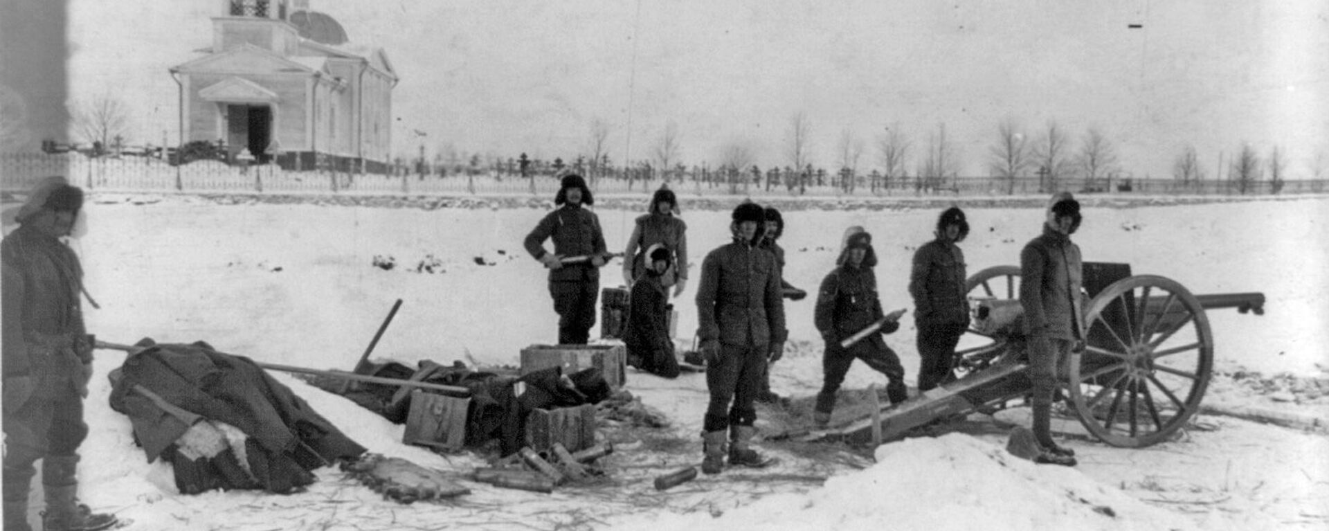 Soldados estadounidenses en el norte de Rusia, 1919 - Sputnik Mundo, 1920, 10.09.2019