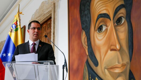 El ministro de Relaciones Exteriores de Venezuela, Jorge Arreaza - Sputnik Mundo