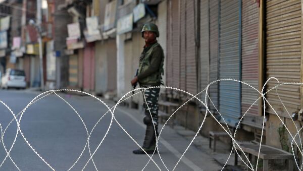 Fuerzas de seguridad de la India en Cachemira - Sputnik Mundo