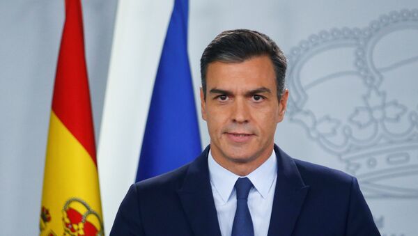 Pedro Sánchez, presidente en funciones del Gobierno español  - Sputnik Mundo