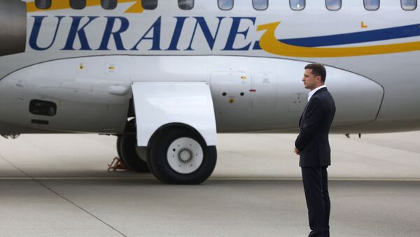 El presidente de Ucrania, Volodimir Zelenski - Sputnik Mundo