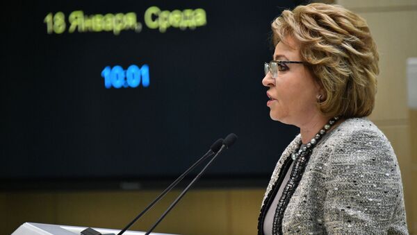 Valentina Matvienko, la jefa del Senado ruso - Sputnik Mundo