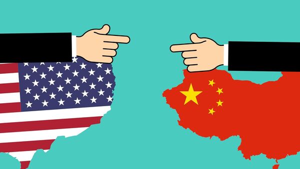 La guerra comercial de China y EEUU (imagen referencial) - Sputnik Mundo