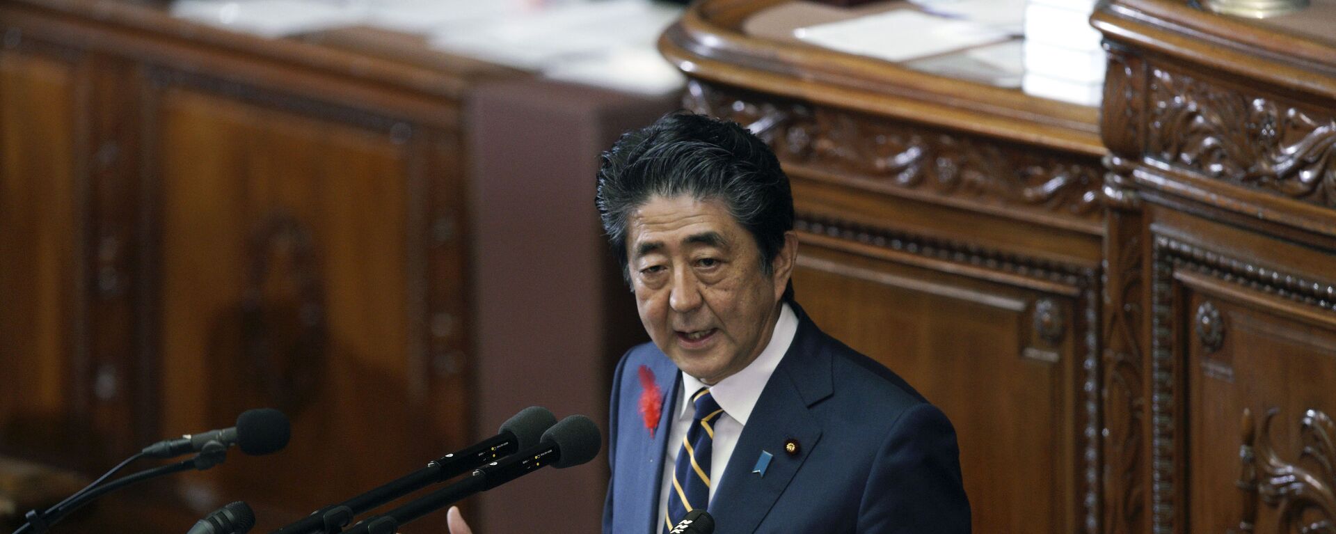 Shinzo Abe, primer ministro de Japón - Sputnik Mundo, 1920, 08.07.2022