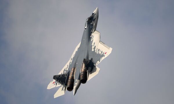 Los diferentes colores del caza Su-57 ruso (fotos) Los diferentes colores del caza Su-57 ruso (fotos) - Sputnik Mundo