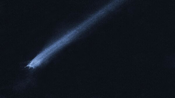 Cola de un asteroide (imagen referencial) - Sputnik Mundo
