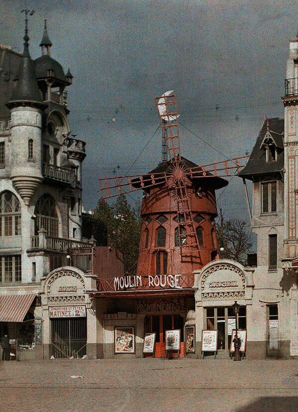 The Moulin Rouge, Paris in color 1914 - Sputnik Mundo