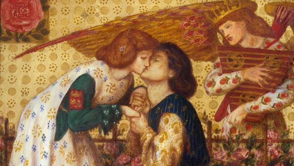 'Le Roman de la Rose', una obra de Dante Gabriel Rossetti - Sputnik Mundo