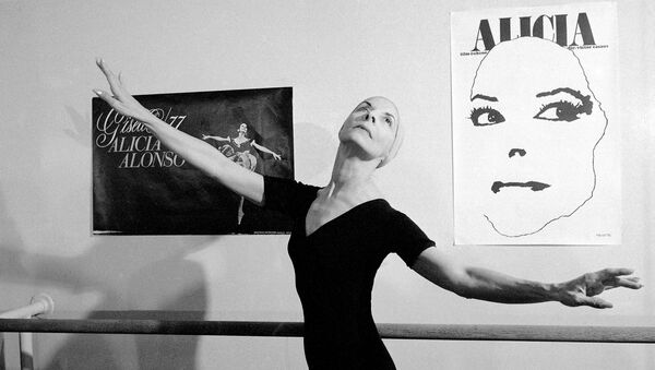 La bailarina cubana de ballet Alicia Alonso - Sputnik Mundo