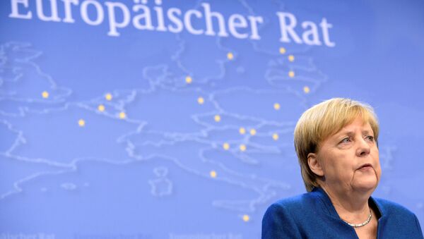 Angela Merkel, la canciller federal alemana - Sputnik Mundo