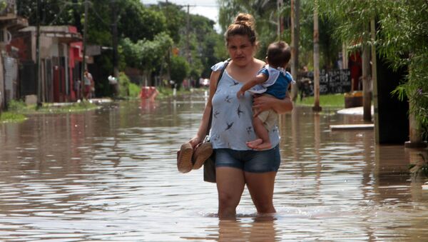 Inundaciones en Argentina - Sputnik Mundo