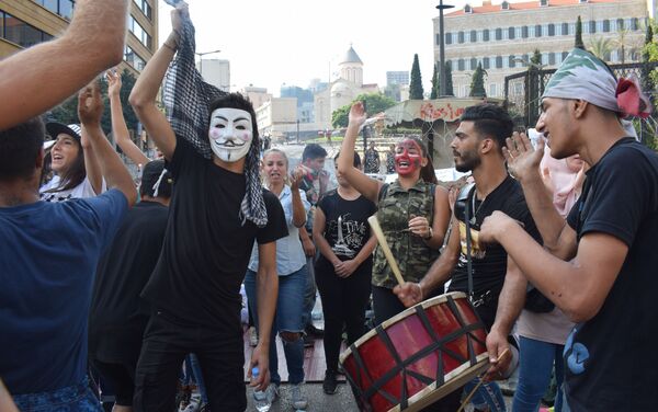 Protestas en el Líbano  - Sputnik Mundo