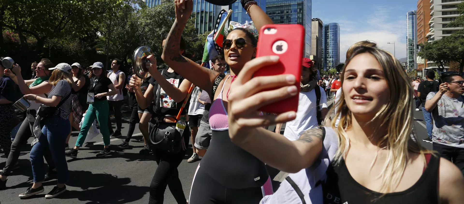 Protestas en Chile - Sputnik Mundo, 1920, 22.10.2019