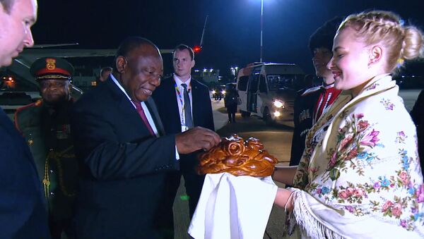 Sochi da la bienvenida a los líderes africanos con pan y sal - Sputnik Mundo
