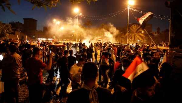 Protestas en Irak - Sputnik Mundo