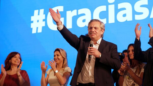 Alberto Fernández, presidente electo de Argentina - Sputnik Mundo