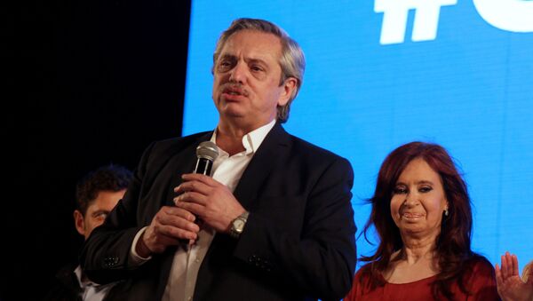 Alberto Fernández, presidente electo de Argentina  - Sputnik Mundo