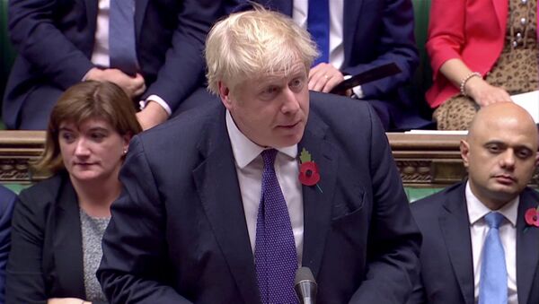 Boris Johnson, jefe del Gobierno del Reino Unido - Sputnik Mundo
