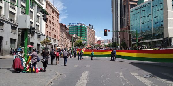 ¿Quiénes son los que se movilizan contra Evo Morales en La Paz? | Fotos ¿Quiénes son los que se movilizan contra Evo Morales en La Paz? | Fotos - Sputnik Mundo