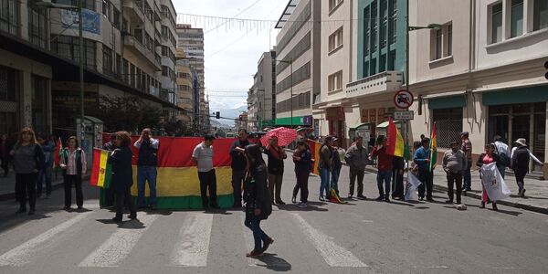 ¿Quiénes son los que se movilizan contra Evo Morales en La Paz? | Fotos ¿Quiénes son los que se movilizan contra Evo Morales en La Paz? | Fotos - Sputnik Mundo